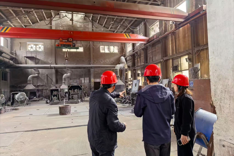 Tocree Machinery – ممیزی در محل توسط مشتری متالورژی